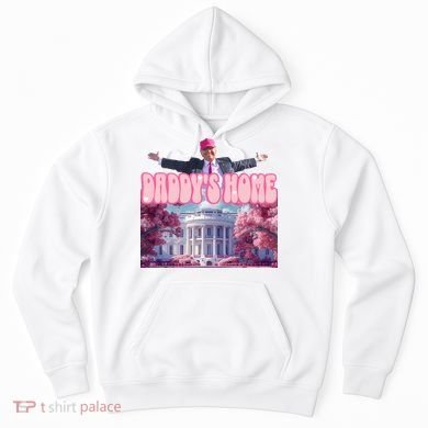 Trump 2024 Daddys Home Pink Classic Hoodie