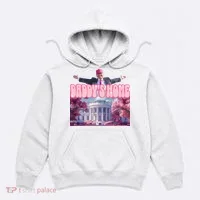 Trump 2024 Daddys Home Pink Classic Hoodie thumb 0