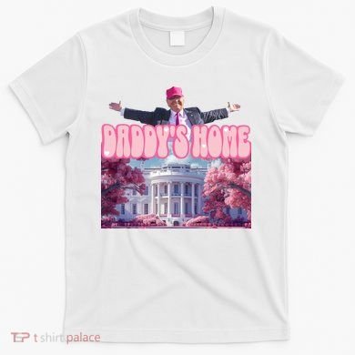 Trump 2024 Daddys Home Pink Classic T-Shirt