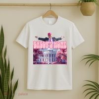 Trump 2024 Daddys Home Pink Classic T-Shirt thumb 2