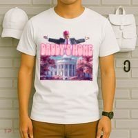 Trump 2024 Daddys Home Pink Classic T-Shirt thumb 6