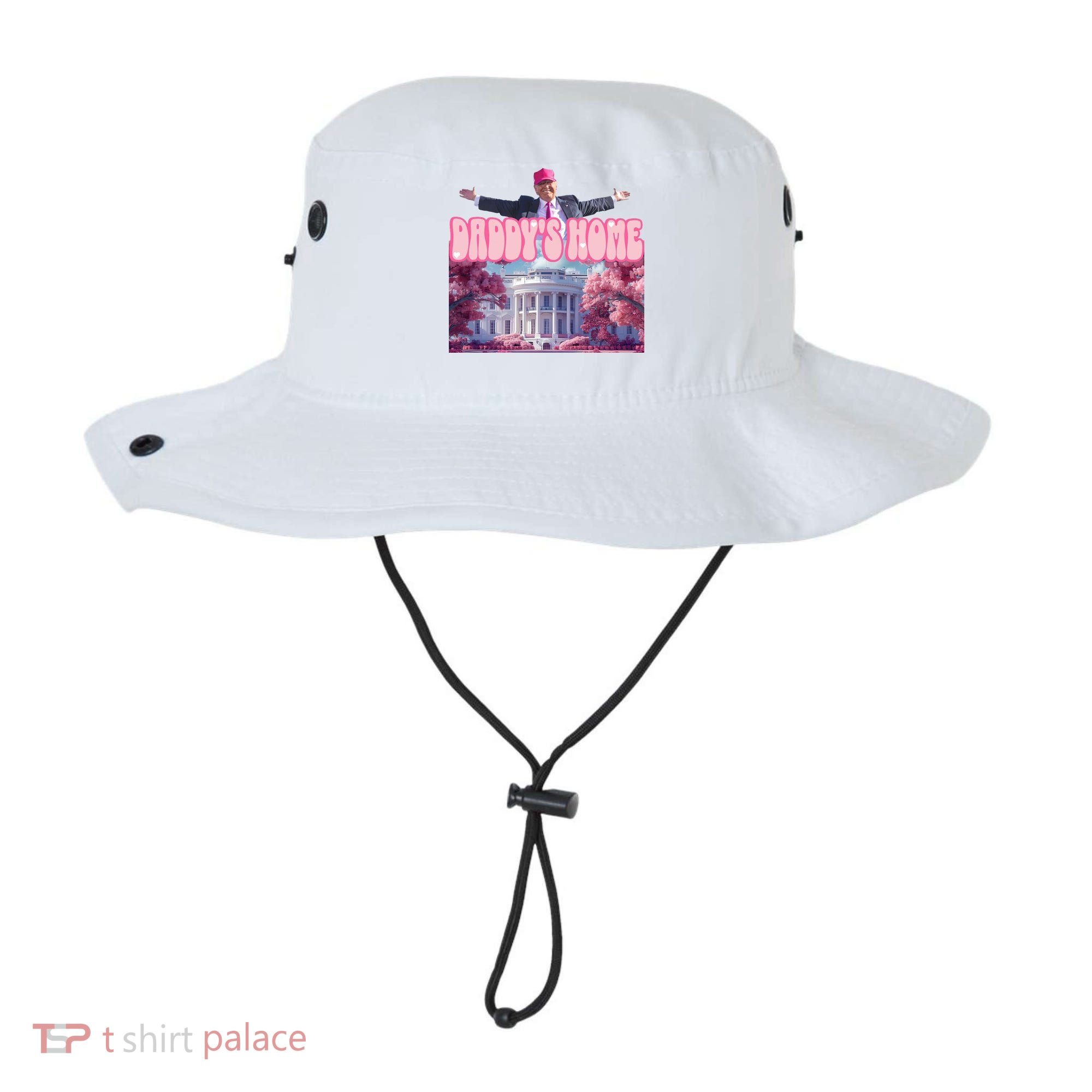 Trump 2024 Daddys Home Pink Classic Bucket Hat