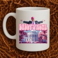 Trump 2024 Daddys Home Pink Classic Coffee Mug thumb 2