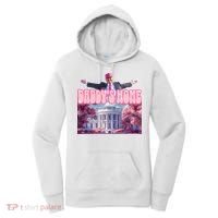 Trump 2024 Daddys Home Pink Classic Women's Hoodie thumb 0