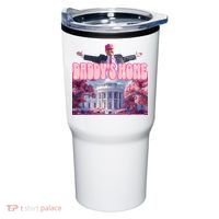Trump 2024 Daddys Home Pink Classic Tumbler thumb 0