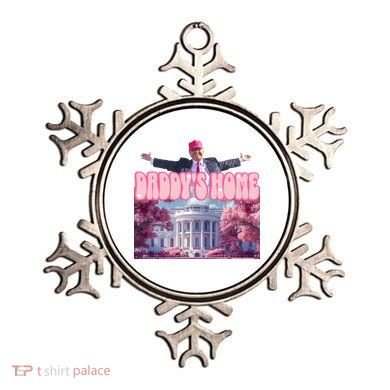 Trump 2024 Daddys Home Pink Classic Ornament