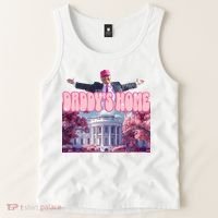 Trump 2024 Daddys Home Pink Classic Tank Top thumb 2
