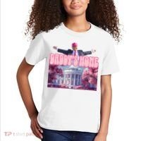 Trump 2024 Daddys Home Pink Classic Kids T-Shirt thumb 2