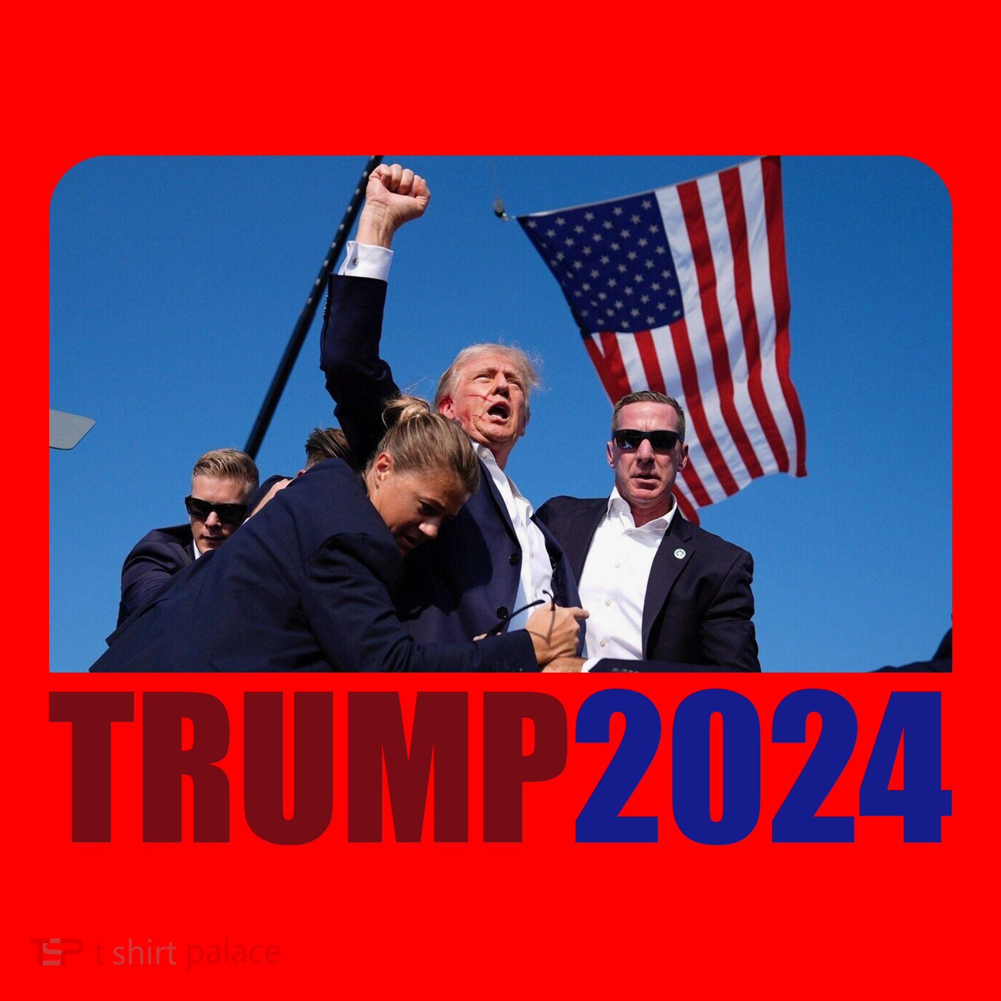 Trump 20247 Election Pennsylvania Rally Shooting Santa Hat