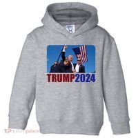 Trump 20247 Election Pennsylvania Rally Shooting Toddler Hoodie thumb 0