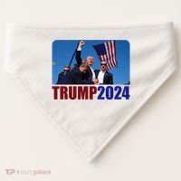 Trump 20247 Election Pennsylvania Rally Shooting USA-Made Doggie Bandana thumb 0