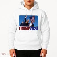 Trump 20247 Election Pennsylvania Rally Shooting Hoodie thumb 2