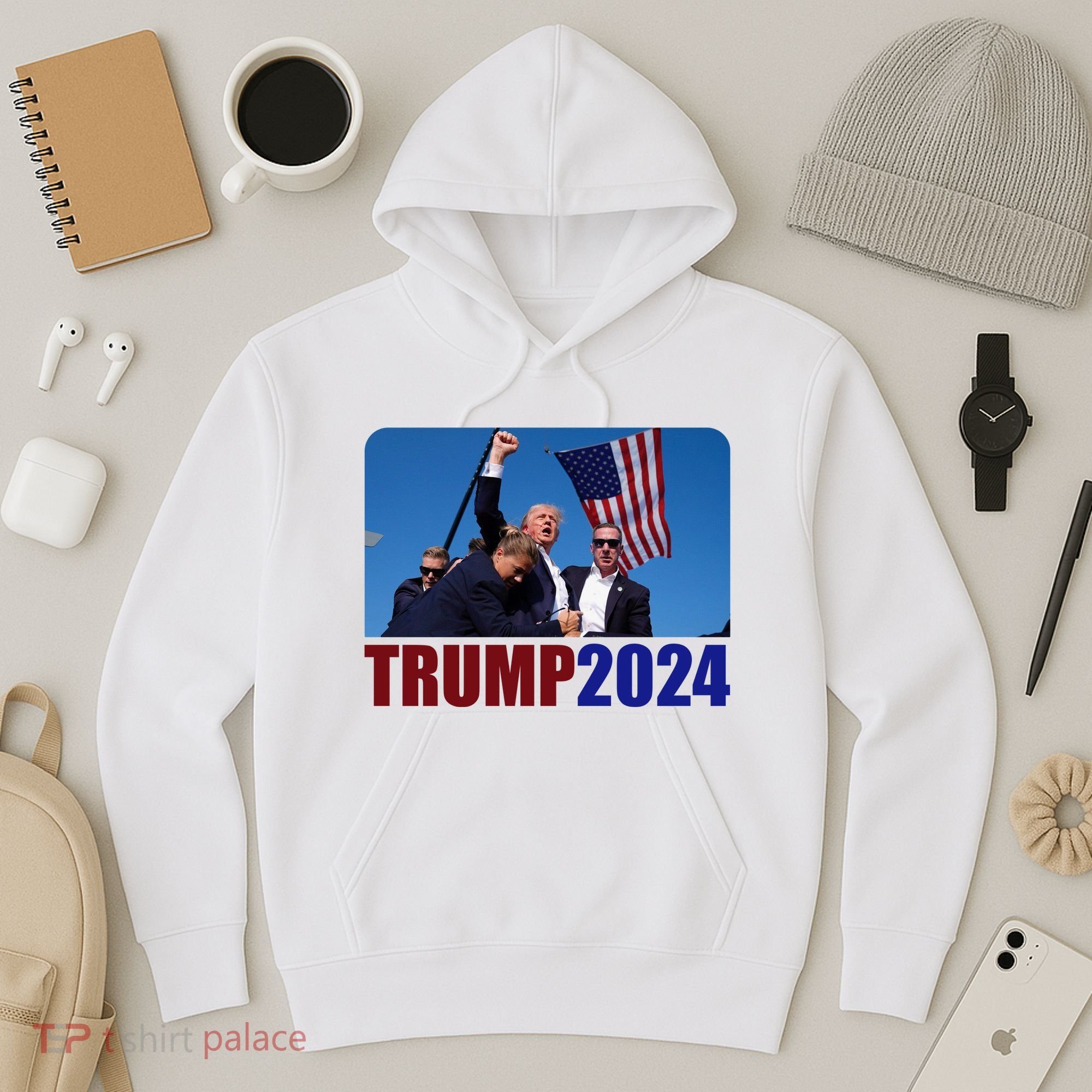 Trump 20247 Election Pennsylvania Rally Shooting Hoodie