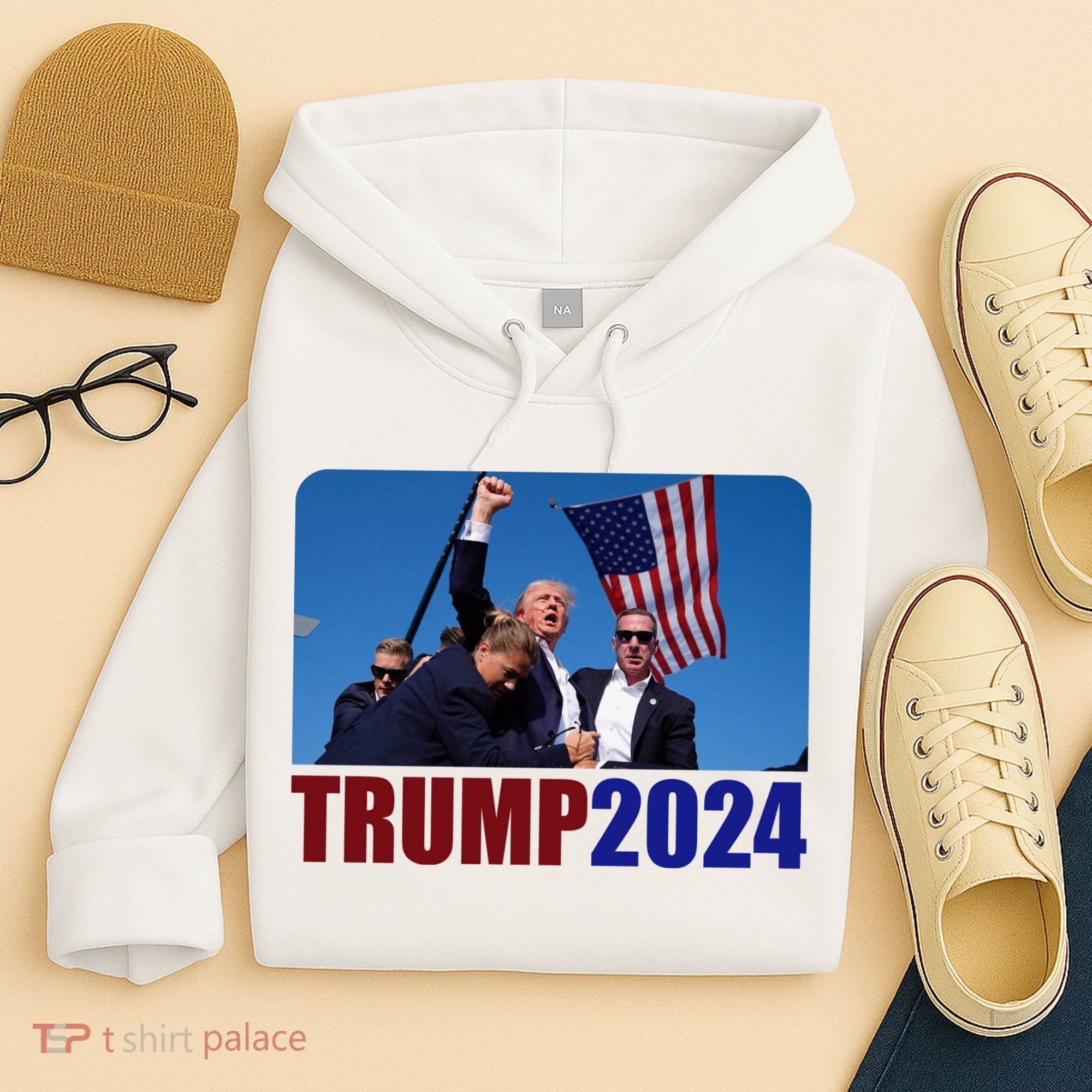 Trump 20247 Election Pennsylvania Rally Shooting Hoodie
