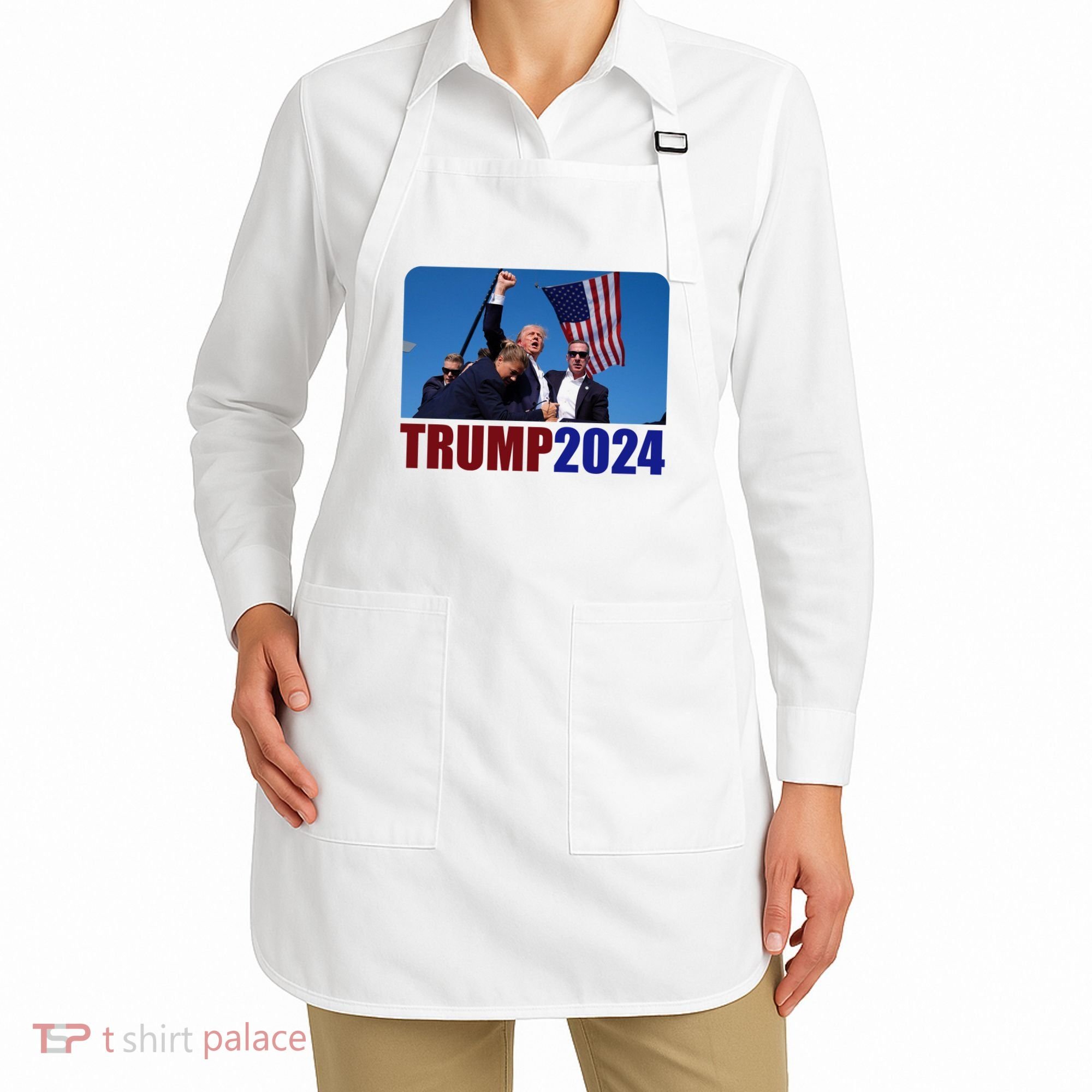 Trump 20247 Election Pennsylvania Rally Shooting Apron