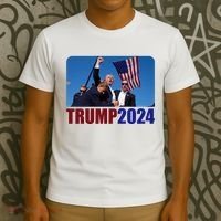 Trump 20247 Election Pennsylvania Rally Shooting T-Shirt thumb 3