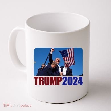 Trump 20247 Election Pennsylvania Rally Shooting Coffee Mug