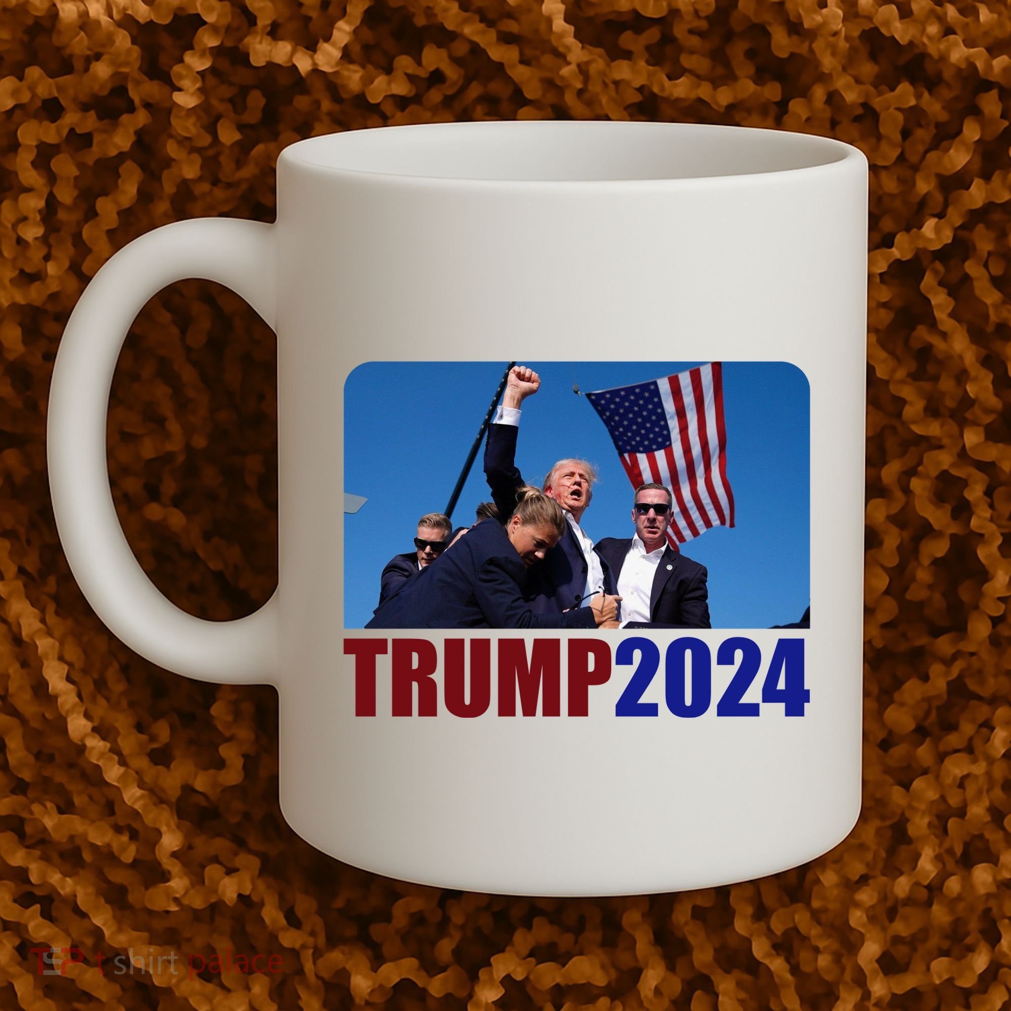 Trump 20247 Election Pennsylvania Rally Shooting Coffee Mug