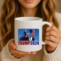 Trump 20247 Election Pennsylvania Rally Shooting Coffee Mug thumb 3
