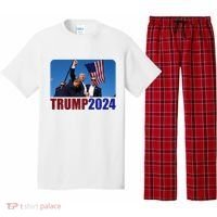 Trump 20247 Election Pennsylvania Rally Shooting Pajama Set thumb 0