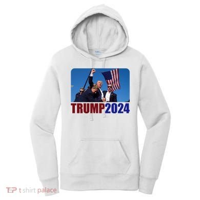 Trump 20247 Election Pennsylvania Rally Shooting Women's Hoodie