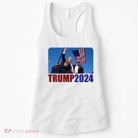 Trump 20247 Election Pennsylvania Rally Shooting Women's Tank Top thumb 0