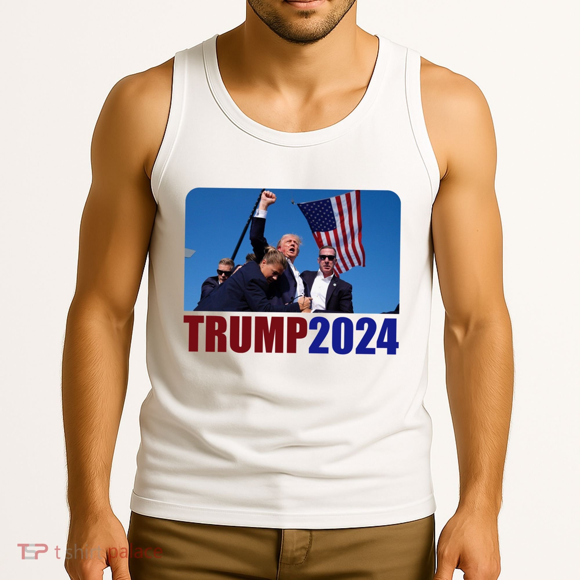 Trump 20247 Election Pennsylvania Rally Shooting Tank Top