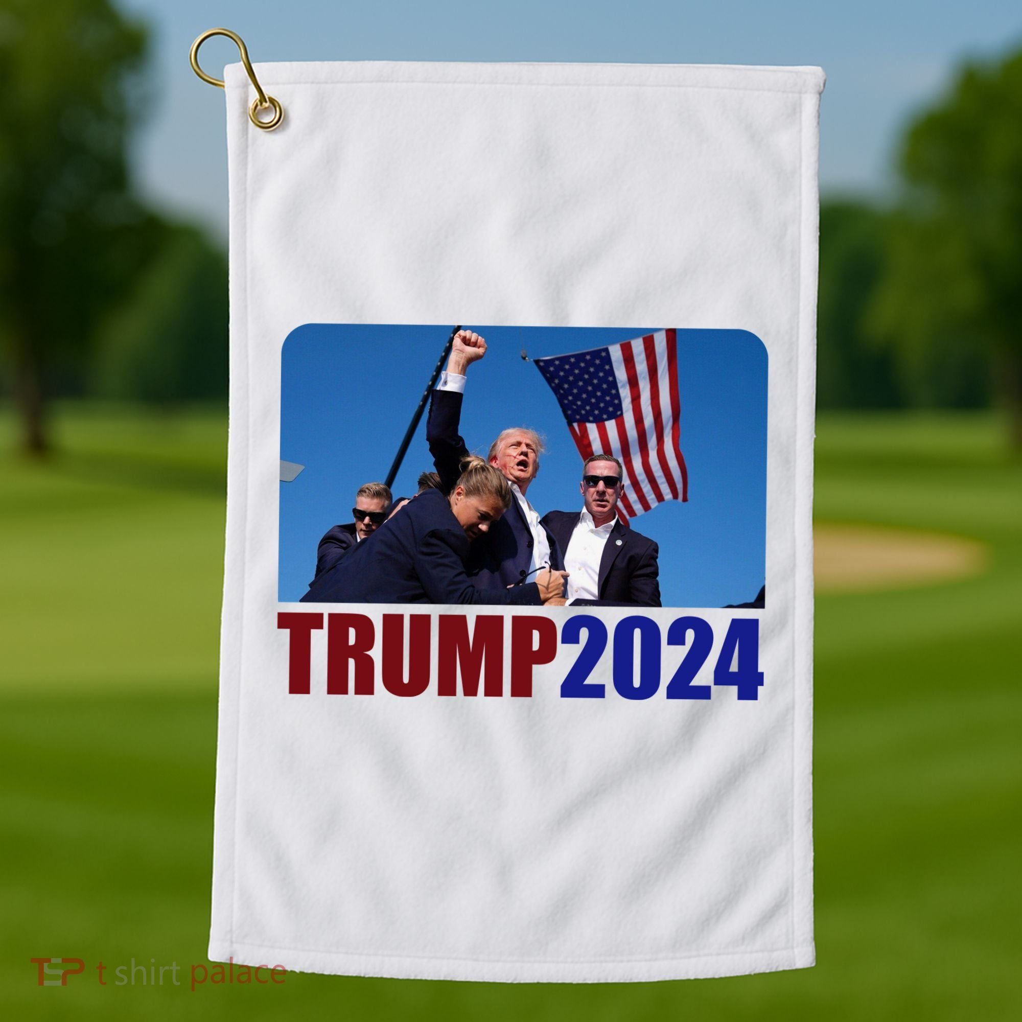 Trump 20247 Election Pennsylvania Rally Shooting Golf Towel