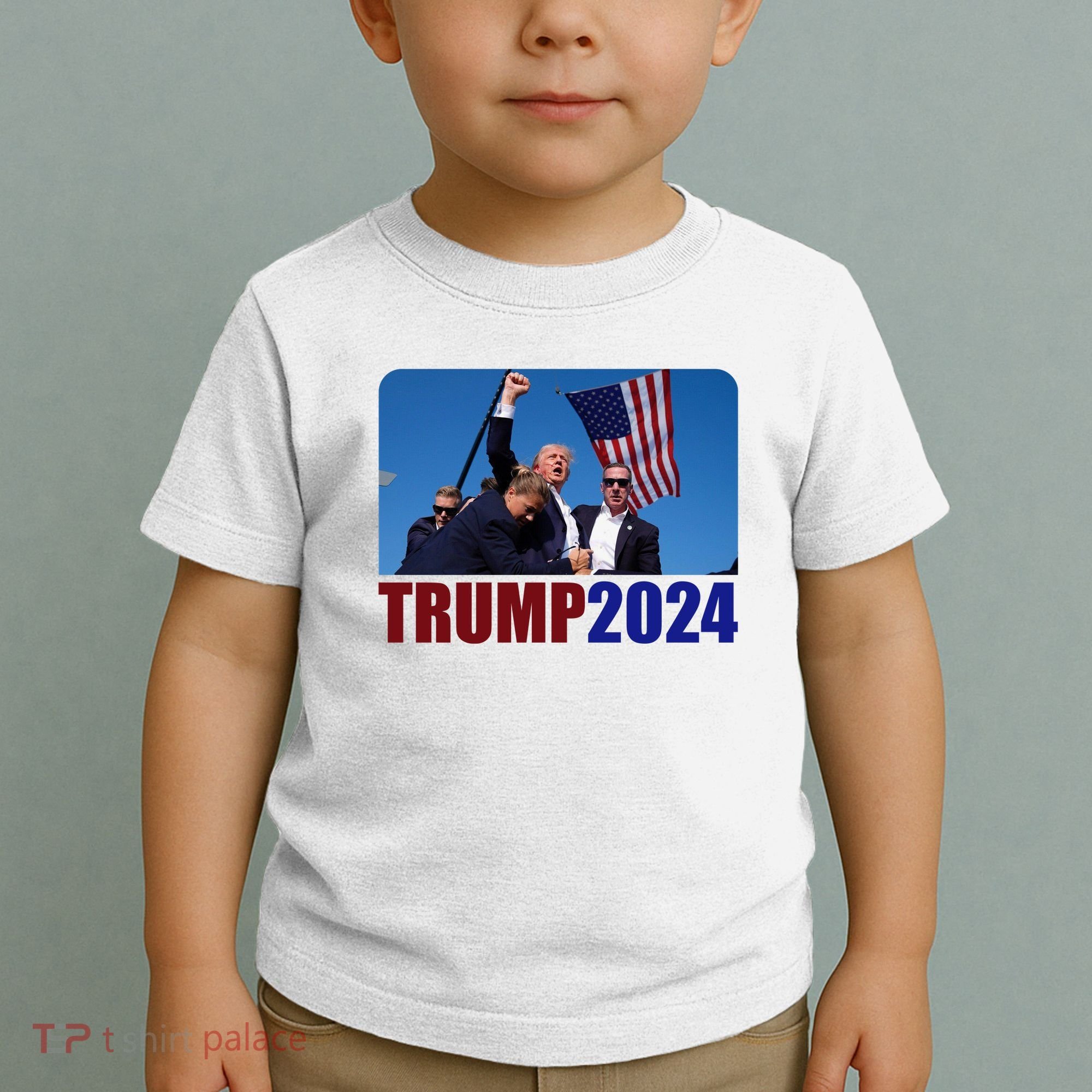 Trump 20247 Election Pennsylvania Rally Shooting Toddler T-Shirt