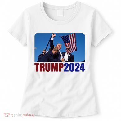 Trump 20247 Election Pennsylvania Rally Shooting Women's T-Shirt