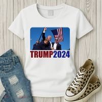 Trump 20247 Election Pennsylvania Rally Shooting Women's T-Shirt thumb 3