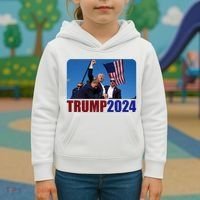 Trump 20247 Election Pennsylvania Rally Shooting Kids Hoodie thumb 3