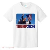 Trump 20247 Election Pennsylvania Rally Shooting Kids T-Shirt thumb 0