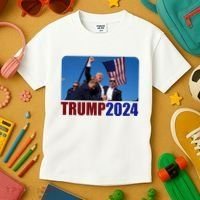 Trump 20247 Election Pennsylvania Rally Shooting Kids T-Shirt thumb 3