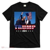 Trump 2024 Election Rally Photo Shooting Pennsylvania T-Shirt thumb 0