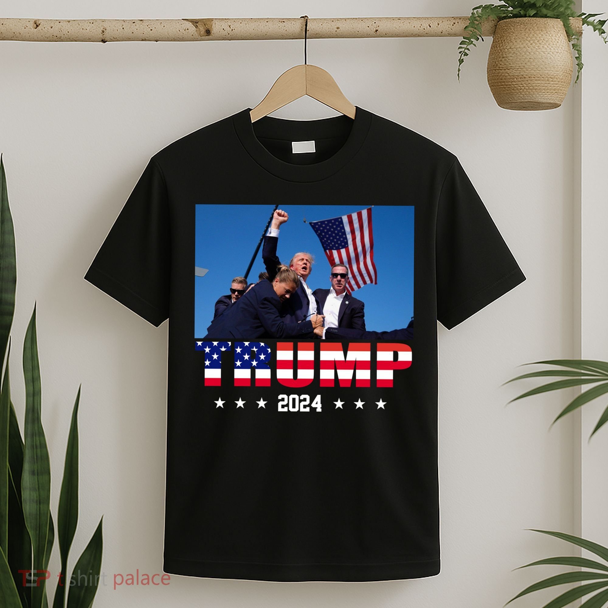 Trump 2024 Election Rally Photo Shooting Pennsylvania T-Shirt