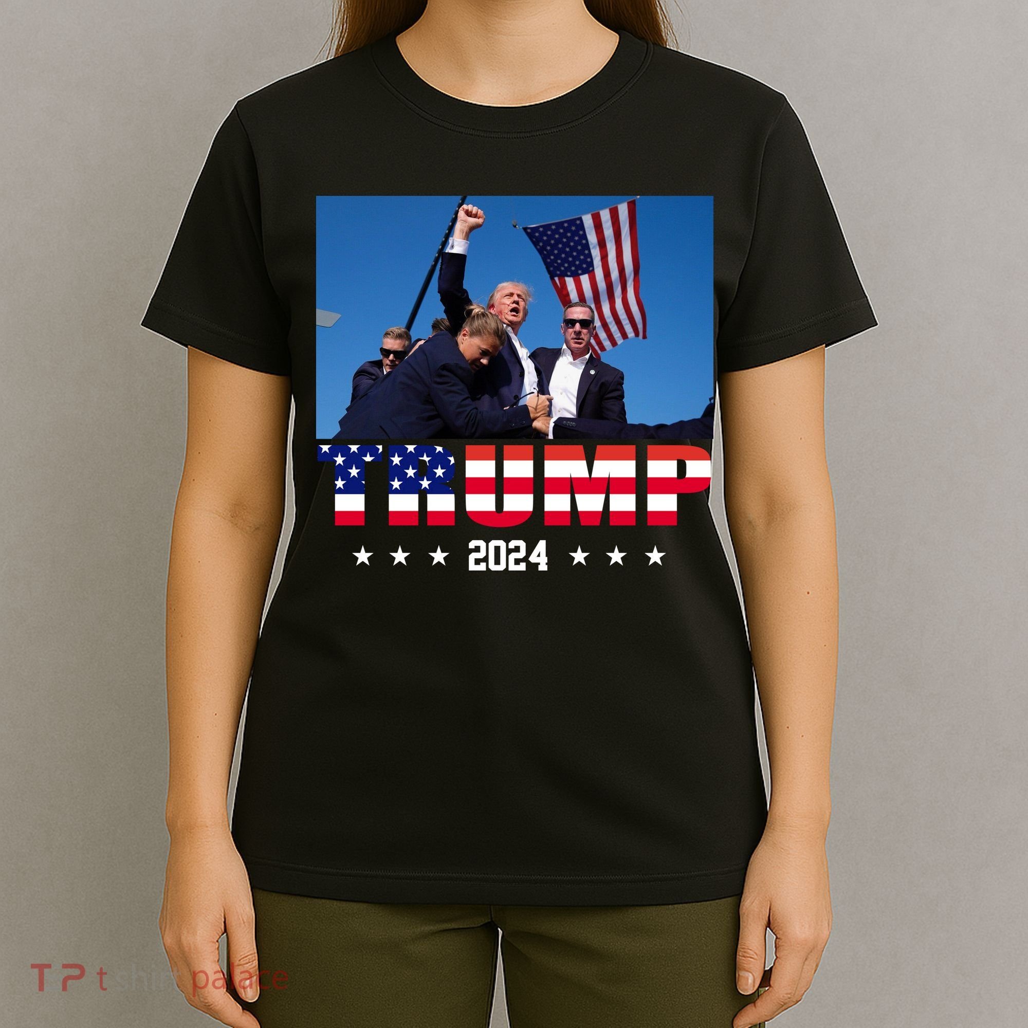 Trump 2024 Election Rally Photo Shooting Pennsylvania T-Shirt