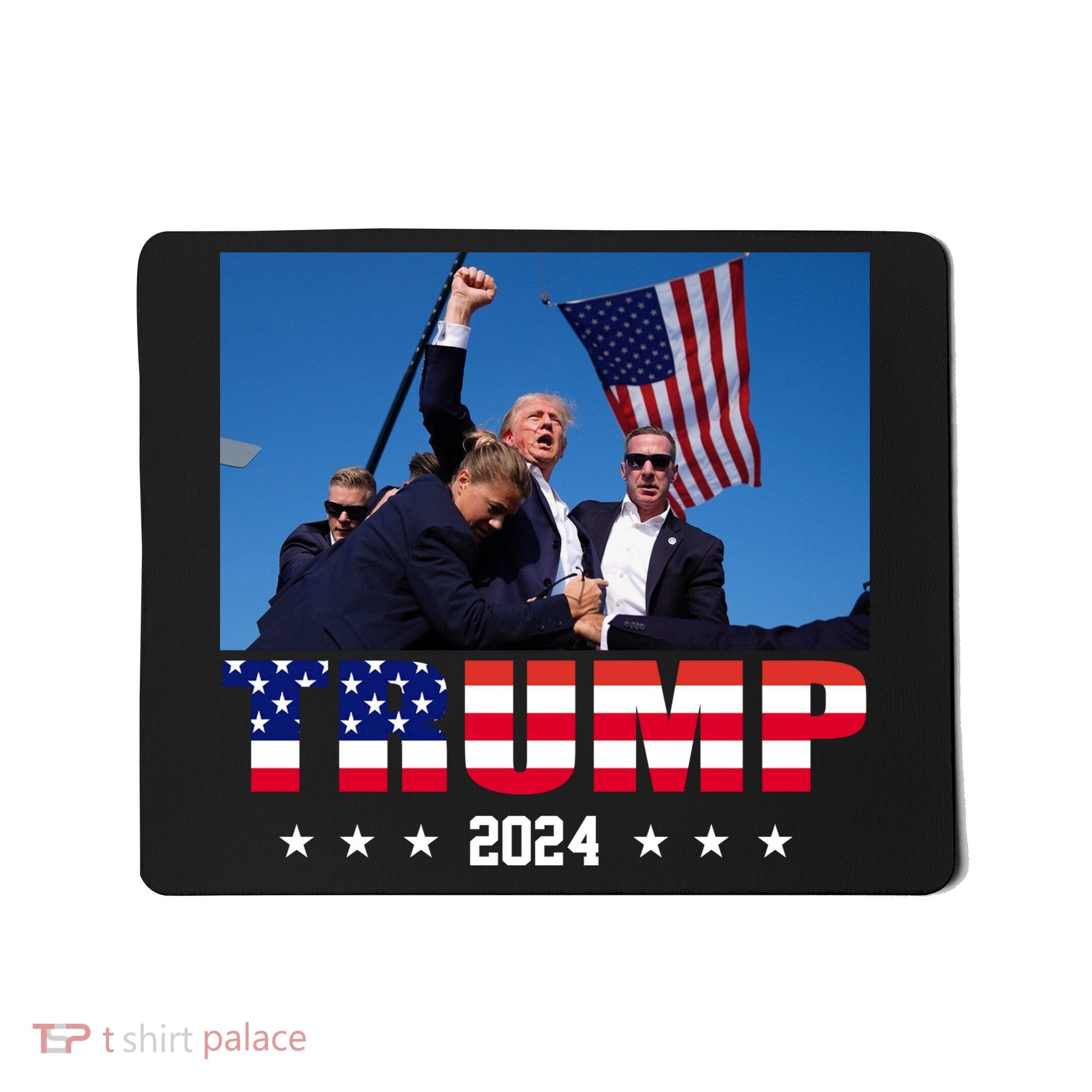 Trump 2024 Election Rally Photo Shooting Pennsylvania Mousepad