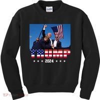 Trump 2024 Election Rally Photo Shooting Pennsylvania Kids Sweatshirt thumb 0