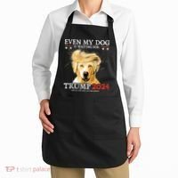 Trump 2024 Even My Dog Is Waiting For Trump 2024 Apron thumb 2
