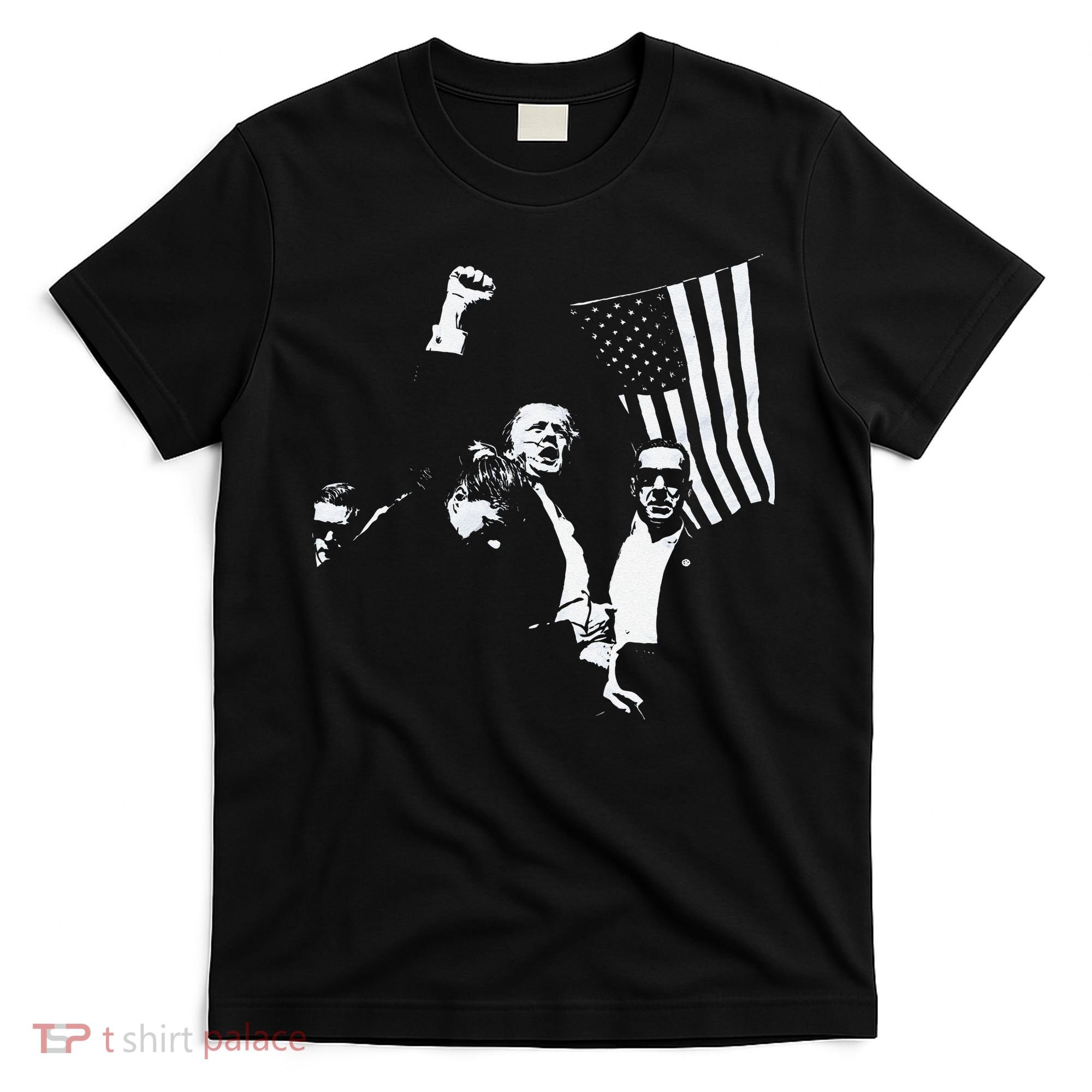 Trump 2024 Fear Not American Hero Fight Fight Fight Maga Gift T-Shirt