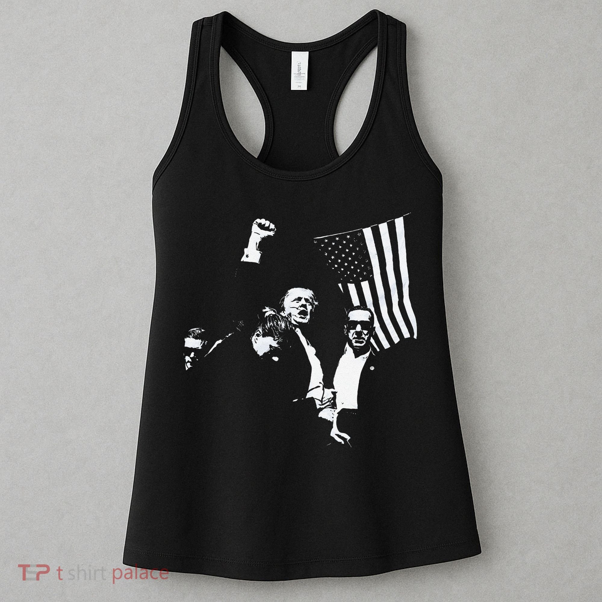 Trump 2024 Fear Not American Hero Fight Fight Fight Maga Gift Women's Tank Top
