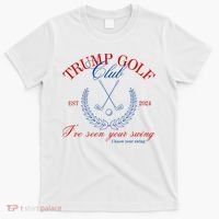 Trump 2024 Funny Golf Club IVe Seen Your Swing Political T-Shirt thumb 0
