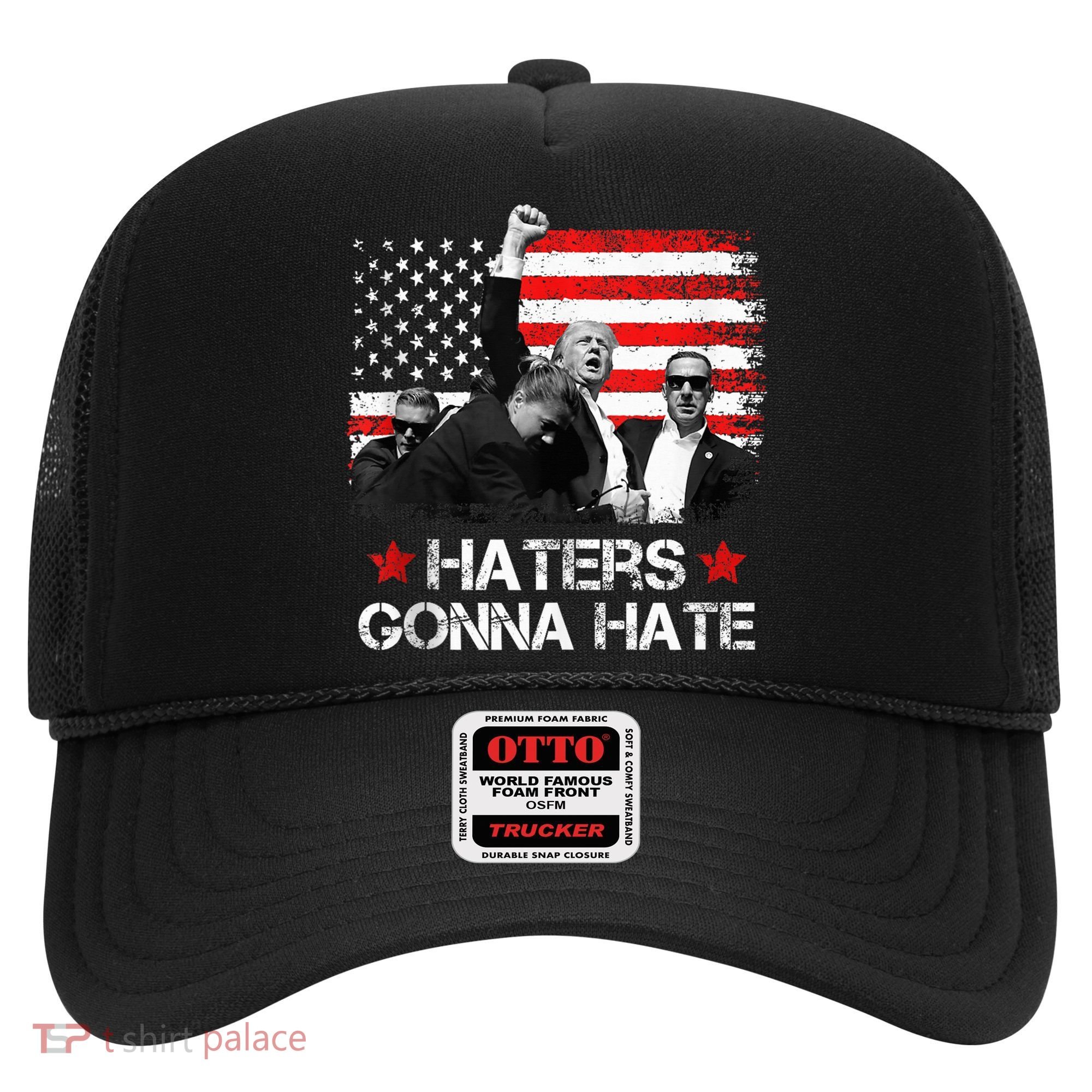 Trump 2024 Flag Haters Gonna Hate Pennsylvania Rally Trump Hat