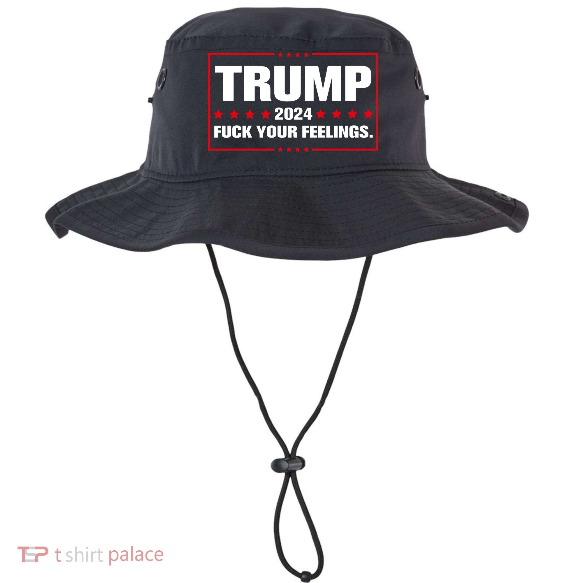 Trump 2024 Fuck Your Feelings Bucket Hat