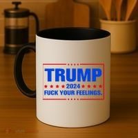 Trump 2024 Fuck Your Feelings Coffee Mug thumb 4