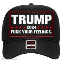 Trump 2024 Fuck Your Feelings Hat thumb 0