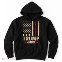 Trump 2024 Flag Victory J.D.Vance President 47 Trump Won Hoodie thumb 0