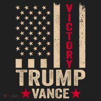 Trump 2024 Flag Victory J.D.Vance President 47 Trump Won Beanie thumb 2