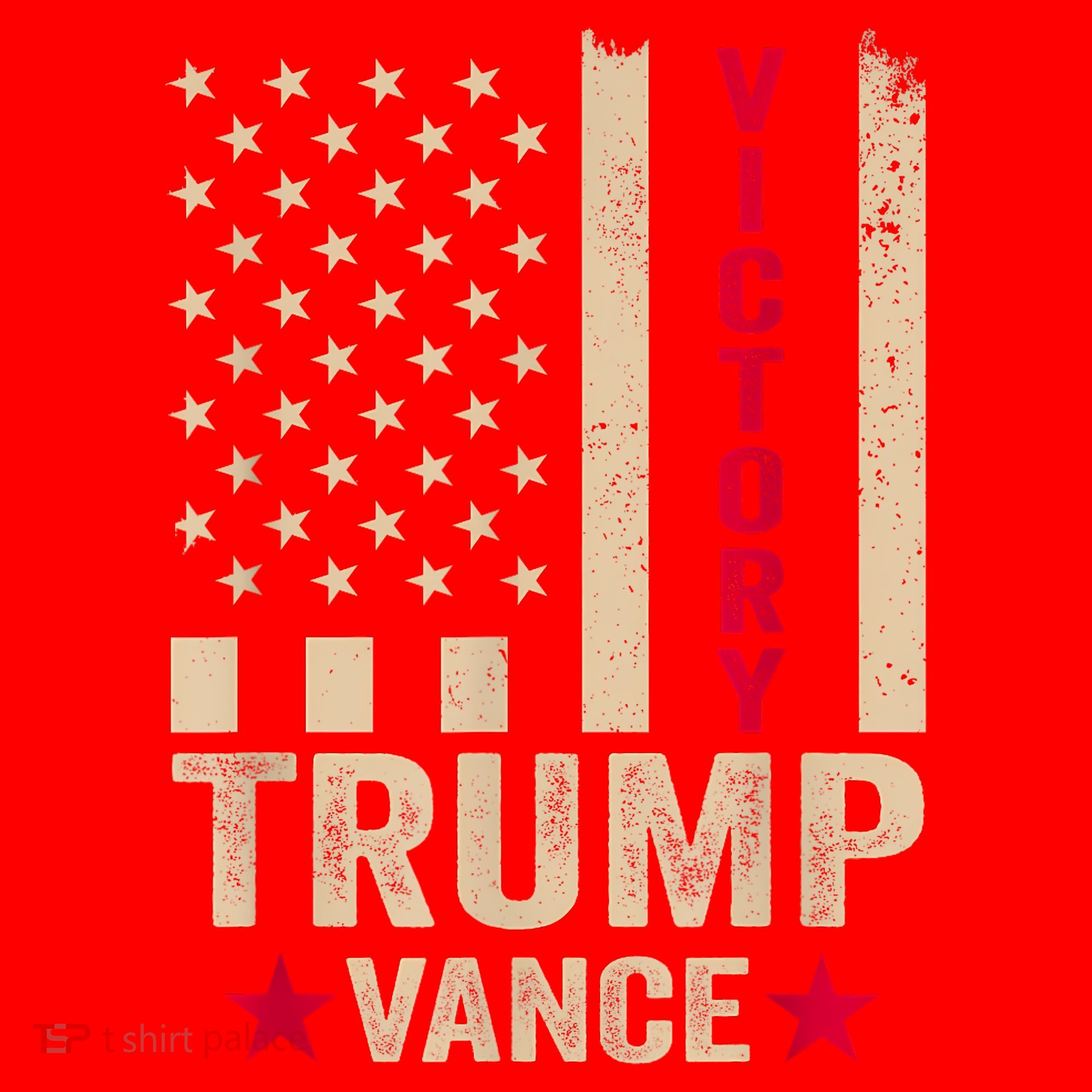 Trump 2024 Flag Victory J.D.Vance President 47 Trump Won Santa Hat
